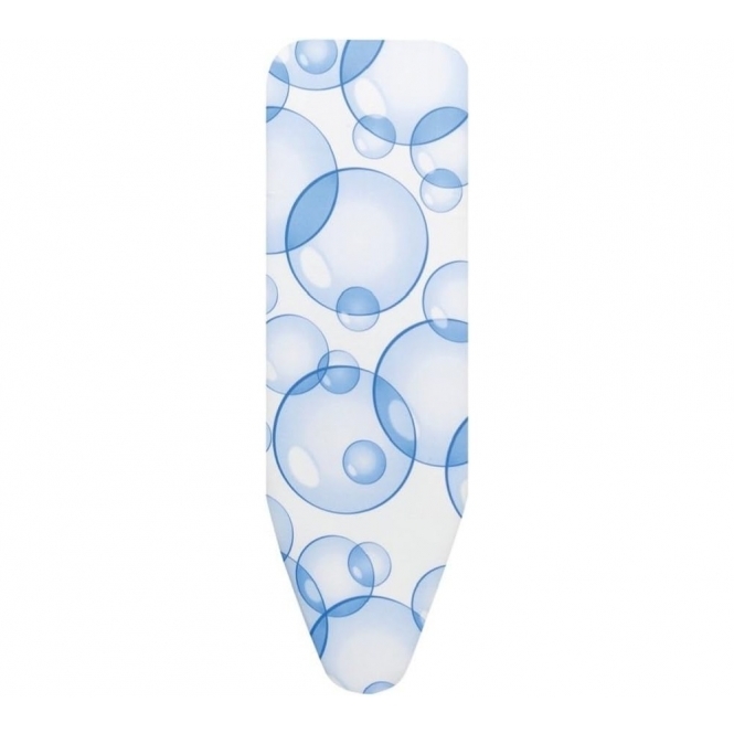 Brabantia Bubbles C PerfectFlow Ironing Board Cover, 124 x 45 cm