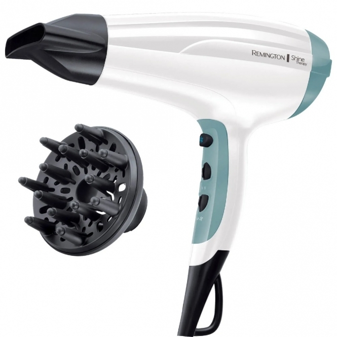 Remington Shine Therapy Hair Dryer, 3 Heat Settings