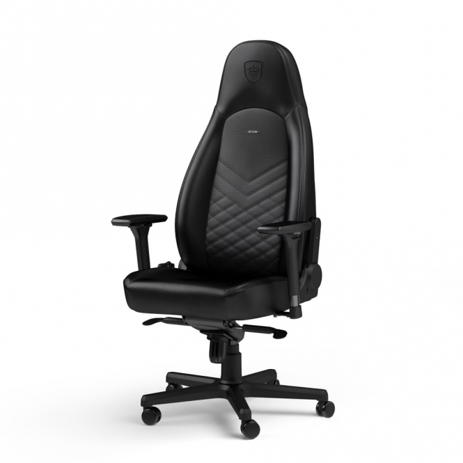 Icon Ergonomic Gaming Chair, Adjustable, Black 
