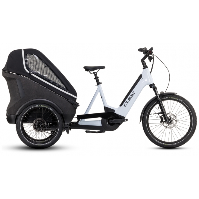 CUBE 78950024 Trike Family Hybrid, 750Wh, White