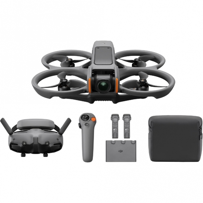 DJI Avata 2 Fly More Combo Drone, Black