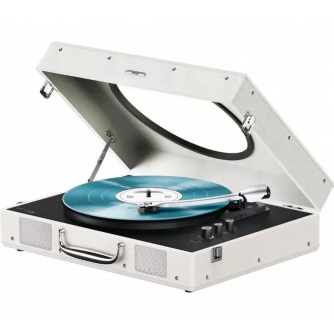 MIXX Audio Revival 65 Stereo Vinyl Record Deck, Cream