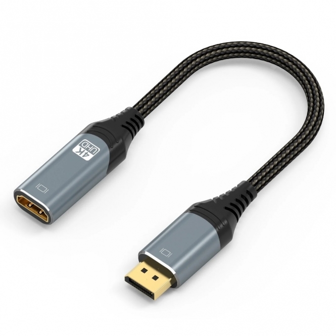Prevo DisplayPort (M) to HDMI (F) Adapter