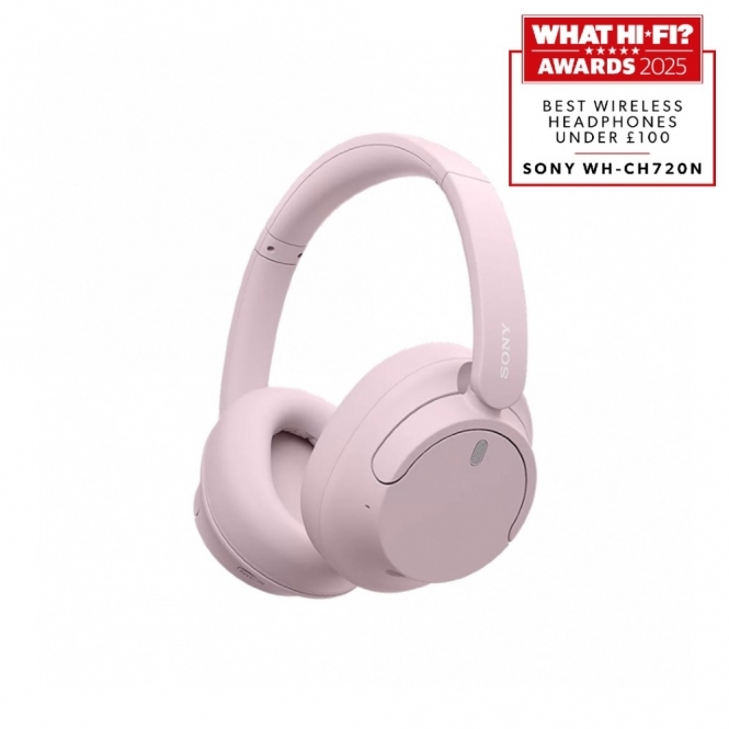 Sony WHCH720NP Wireless Noise Cancelling Headphones - Pink