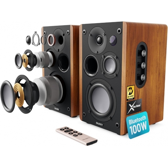 Majority D100 Bluetooth Bookshelf Speakers