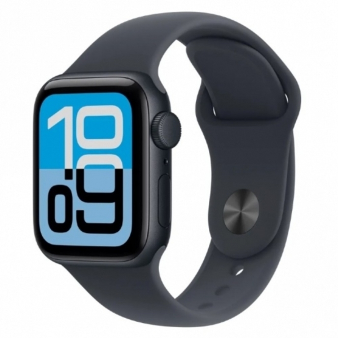 Apple Watch SE 3, 40mm, Midnight, Sport Loop