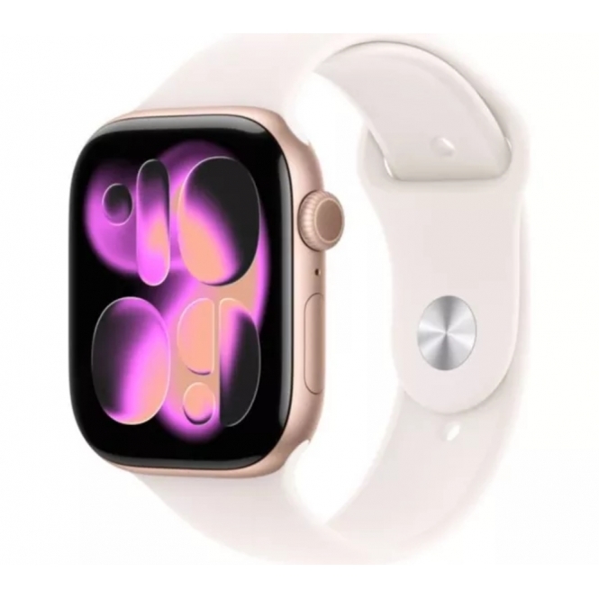 Apple Watch Series 11, 46mm, Rose Gold, S/M