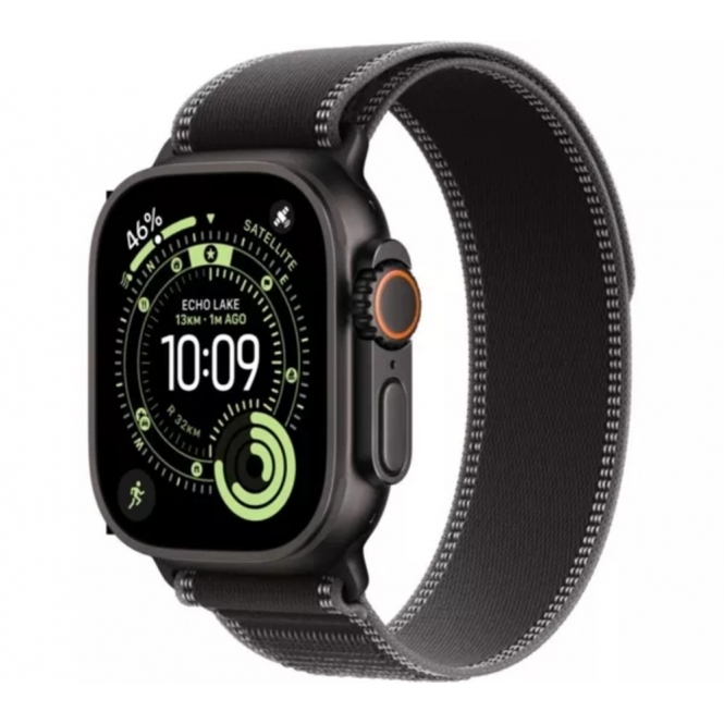Apple Watch Ultra 3, 49mm, Black, Trail