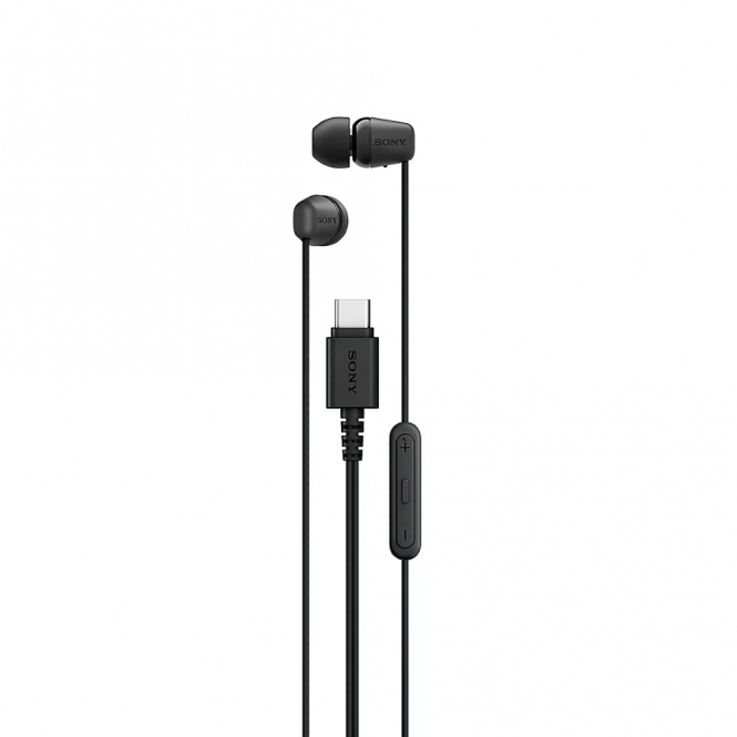Sony USB-C Wired In-Ear Headphones, Black