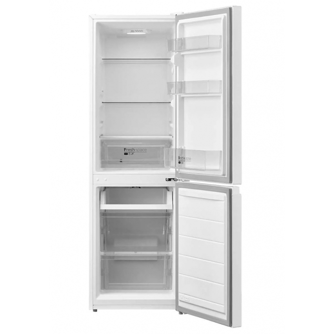 Midea MDRB254FGE01 E Energy Rating, No Frost, 150cm Freestanding Fridge Freezer, White