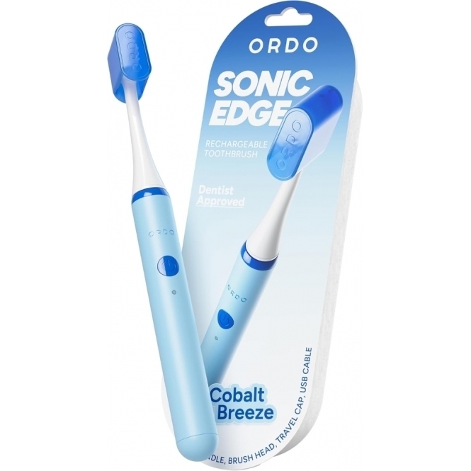 Ordo Sonic Edge Rechargeable Electric Toothbrush, Cobalt Breeze