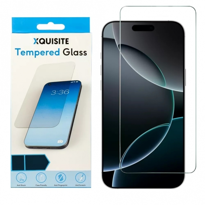 XQUISITE iPhone 17 Pro Max 2D Glass Protector
