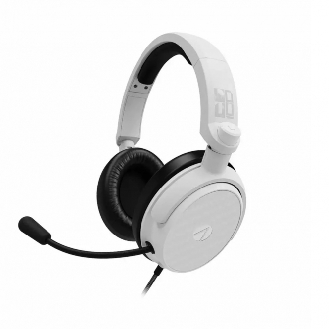Stealth C6-100 On Ear Wired Gaming Headset, White