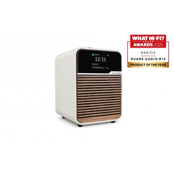 Ruark R1S Smart Radio, DAB, DAB+,FM, Light Cream