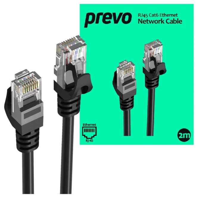 Prevo Cat6 Network 2m Cable 