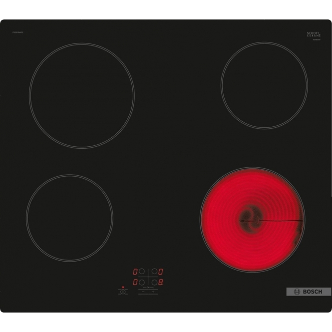 Bosch PKE61RAA8B Series 2 Hob, Ceramic, 60cm