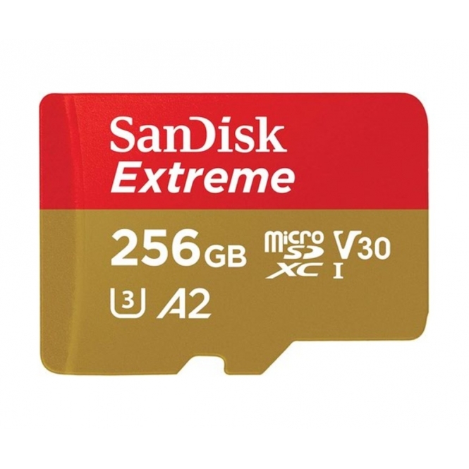 SanDisk 256GB Extreme Micro SDXC Card