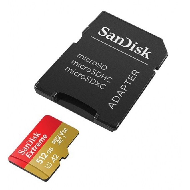 SanDisk 512GB Extreme Micro SDXC Card