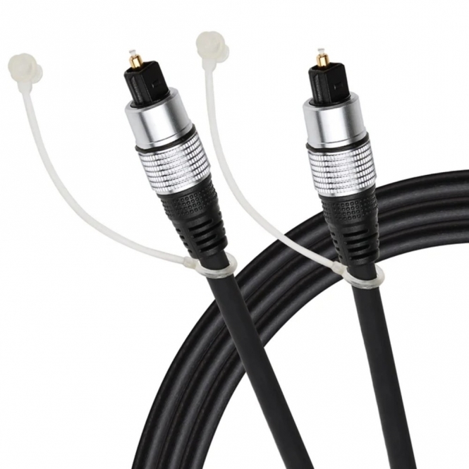 Maplin Optical Audio TOSlink Male to Male Cable 2m