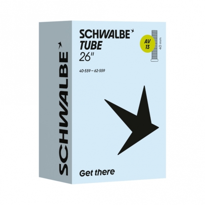 SCHWALBE AV13 Inner Tube, 26 x 1.50-2.50 