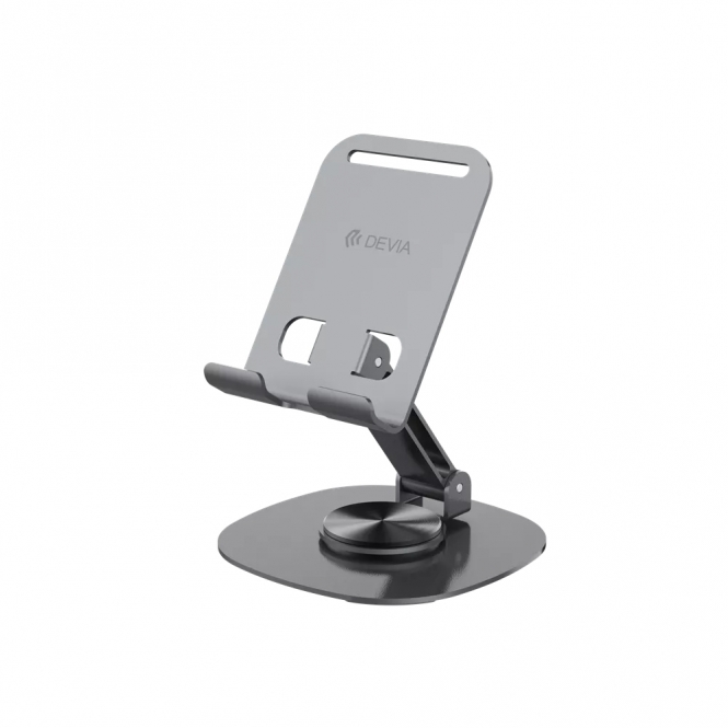 Devia 360 Desktop Phone Stand Black