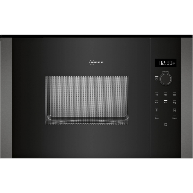 Neff HLAWD23G0B N50 Built-In Microwave, 38cm, Graphite