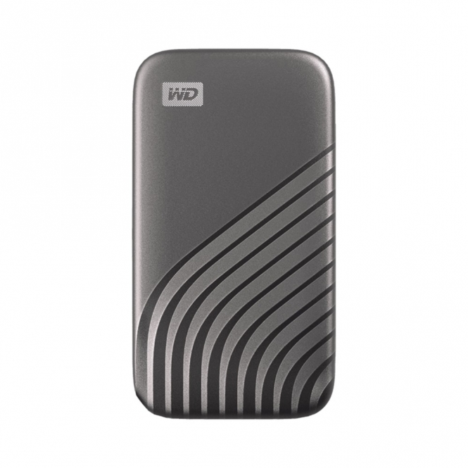 Western Digital My Passport 2TB USB-C SSD External Drive, Grey