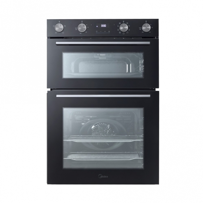 Midea MBOD70M30D0BK A Energy Built-In Double Oven, Black