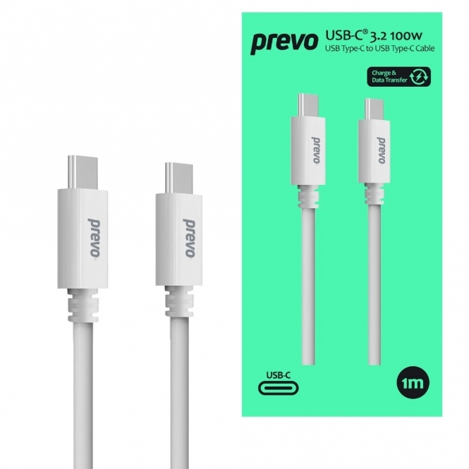 Prevo USB-C 3.2 100W 1m Cable