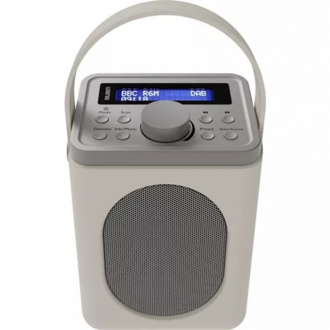 Majority Little Shelford Portable DAB+/Bluetooth Radio, Cream