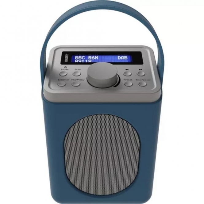 Majority Little Shelford Portable DAB+/Bluetooth Radio, Blue