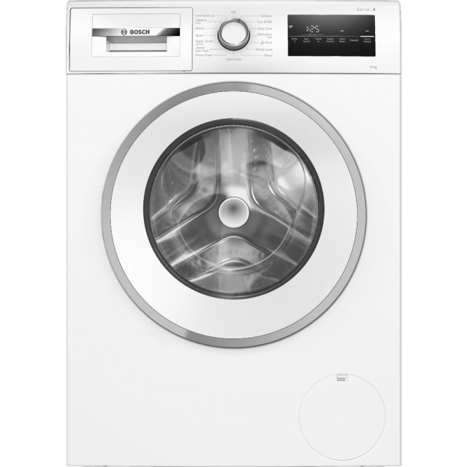 Bosch WAN28254GB Series 4, 8kg, 1400rpm, A Energy Rating, Freestanding Washing Machine, White