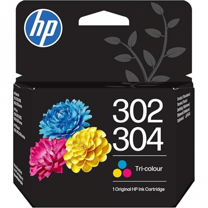 Hewlett Packard 302/304 Tri-colour Original Ink