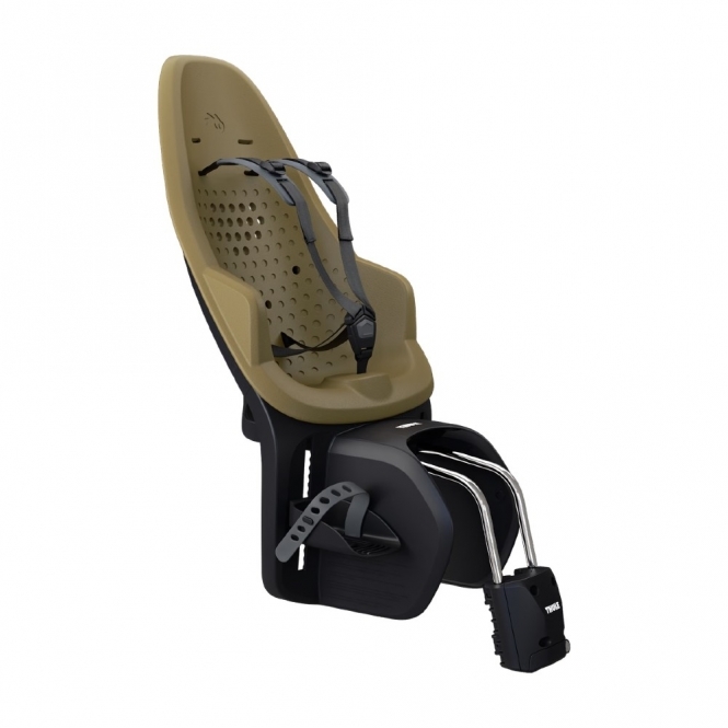 Thule Yepp 2 Maxi Rear Seat, Rack Mount, Green