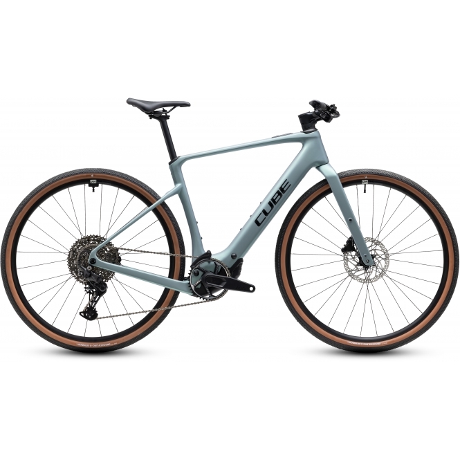 CUBE Nulane Hybrid C:62 Race 400X, Seagrey/Black, Various Sizes