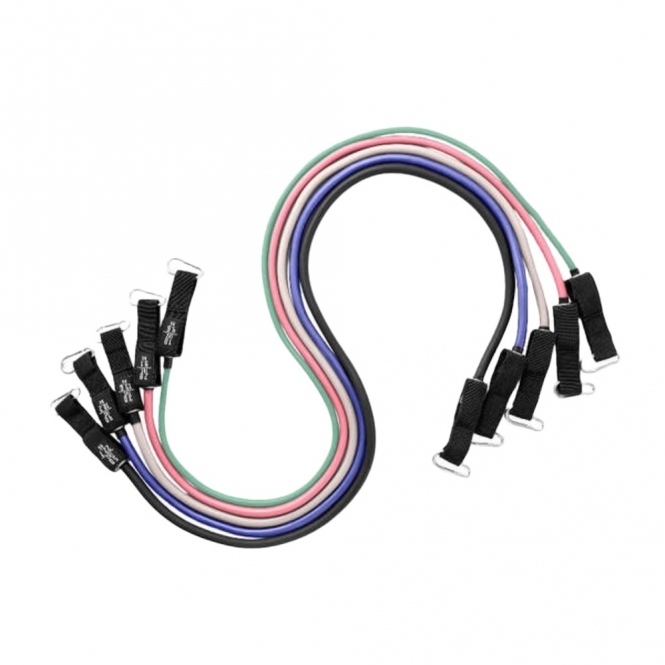 Phoenix Fitness Resistance Tubes, Pastel