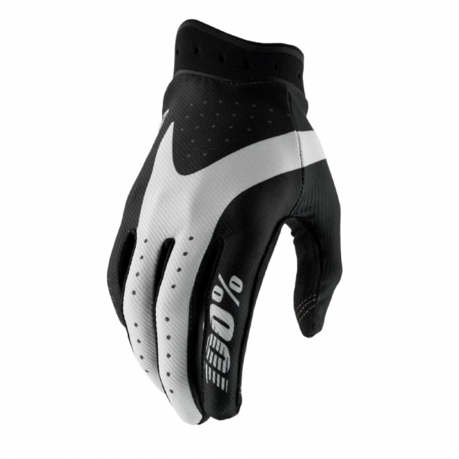 100% iTrack Lightweight Cycling Gloves, Black
