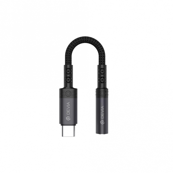 Devia USB-C to 3.5mm Headphone Adapter