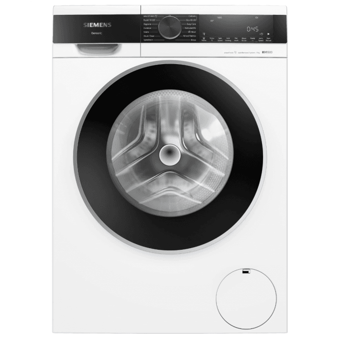 Siemens WG46G2Z1GB iQ500 9kg, 1600rpm, A Energy Rating, Freestanding Washing Machine White