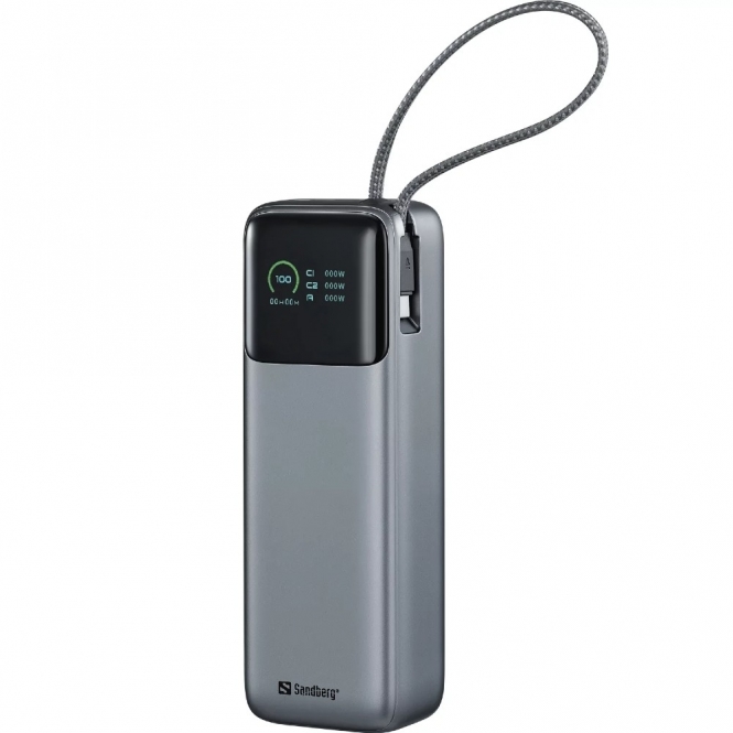 Sandberg 130W All-in-1 USB-C Powerbank 20,000mAh Power Delivery