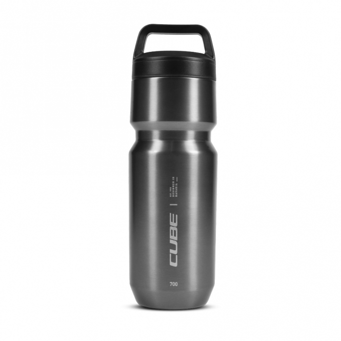 Stainless Steel Bottle Arc Sport 700, Brushed Grey