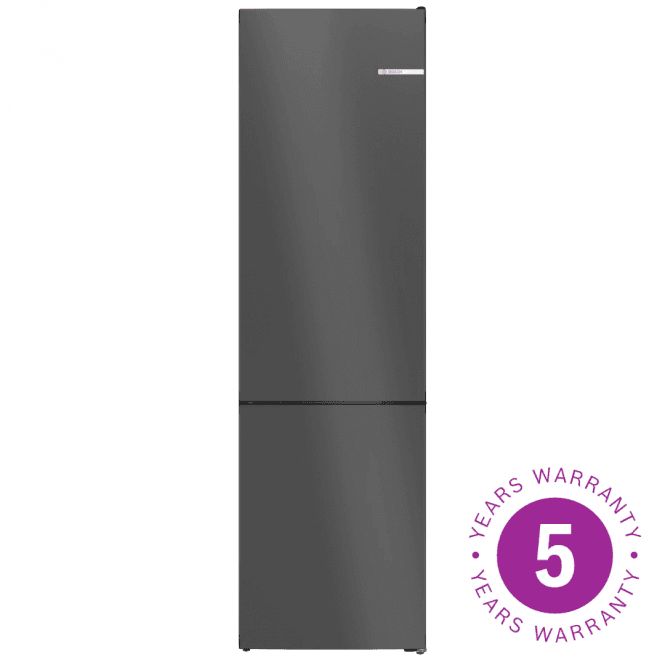 Bosch KGN39OCAFG Series 4, A Energy Rating, Total No Frost, Freestanding 363L Fridge Freezer, 60cm, Cast Iron