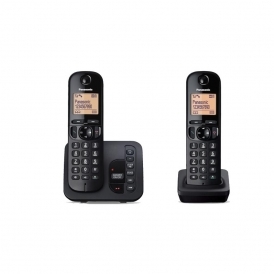 KXTGC222EB Twin Cordless DECT Telephone with Answerphone