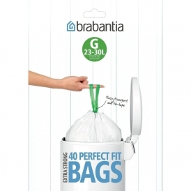 23-30L (G) Perfect Fit Waste Bags, Pack of 40
