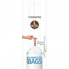 45L (L) Perfect Fit Waste Bags, Pack of 10
