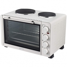 30L Mini Oven with Double Hotplates