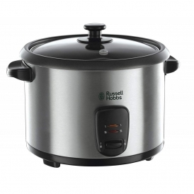 19750 Rice Cooker and Steamer, 1.8 Litre, Silver