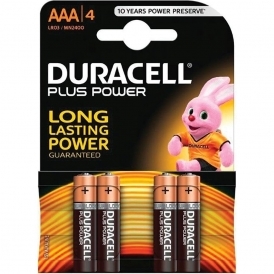 Alkaline, AAA Long Lasting Batteries, Pack of 4
