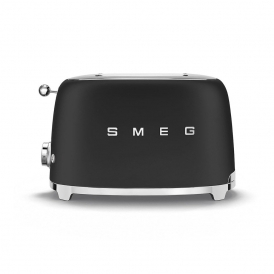50s Retro 2 Slice Toaster, Matt Black