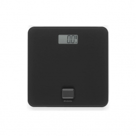 Battery Free Bathroom Scale, Dark Grey